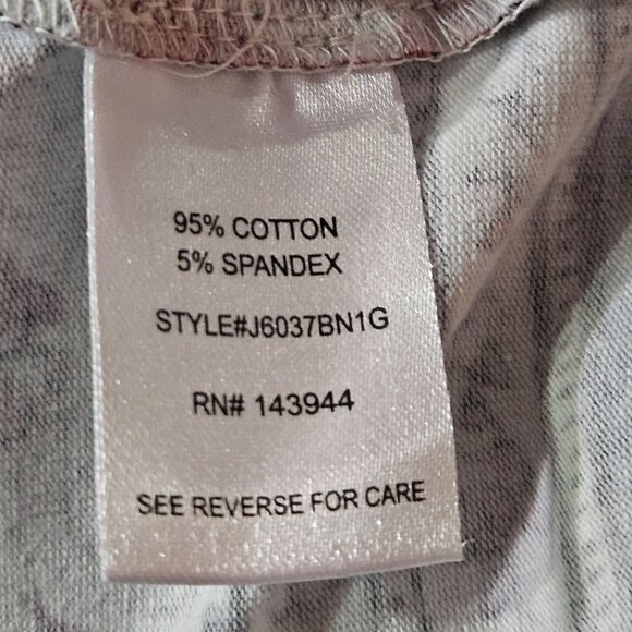 Bohemian Gypsie Hippie Midi Skirt Red Blue Floral Stripe Stretchy Women's Med - Picture 14 of 15